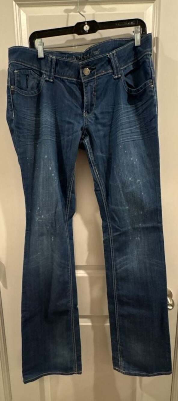 Standards & Practices Women's Bootcut Jeans with Back Pocket Embroidery